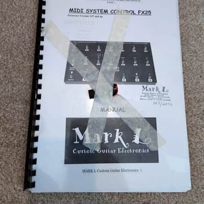 MLC Mark L Custom FX25 & 2nd Expander Midi Switcher, remote power image 16