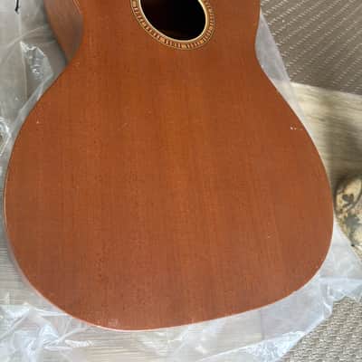 DIY Vintage Baritone ukulele Mahogany body Harmony Kay new old stock image 1