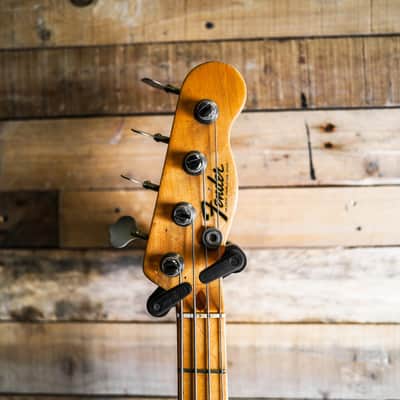 1968 Fender Tele Bass In Butterscotch Blonde - Refinish image 3