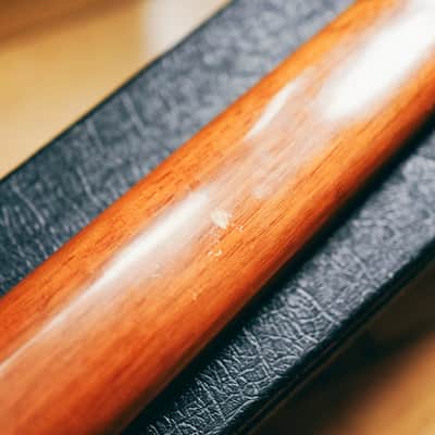 1970s Ryoji Matsuoka M40 – Handcrafted in Japan| Solid Top | Low Action | Hard Case  | Vintage Classical Tone image 21