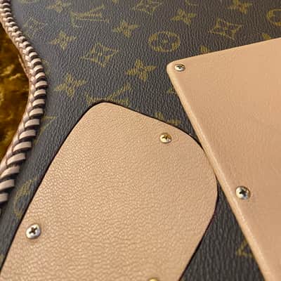 2004 Fender Louis Vuitton Stratocaster One of a Kind Post Malone Telecaster sibling guitar image 12