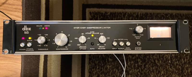 dbx 165 Over Easy Compressor / Limiter 1970s , Serviced image 1