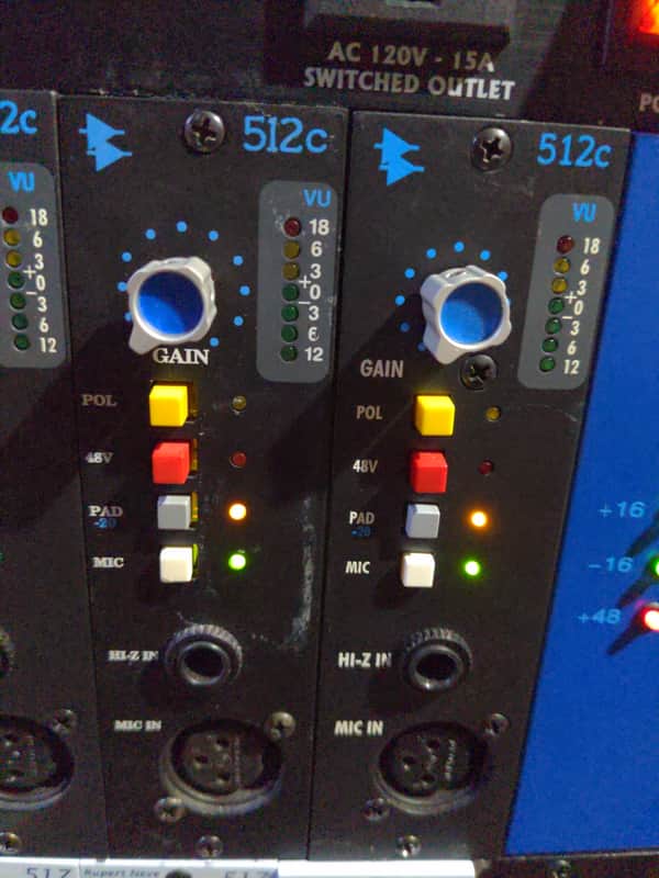 Two - API 512c 500 Series Mic Preamp Module image 1