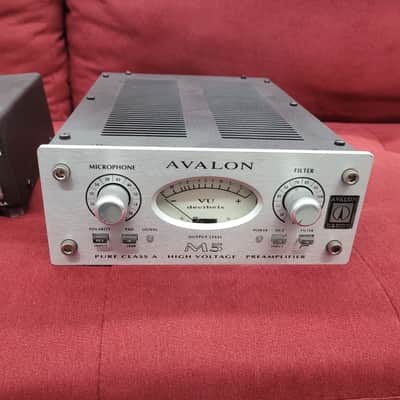 Avalon M5 Microphone Preamplifier 2010s - Silver image 2