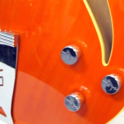 Used Gretsch G3140 Historic Synchromatic Thinline Orange VGC image 11