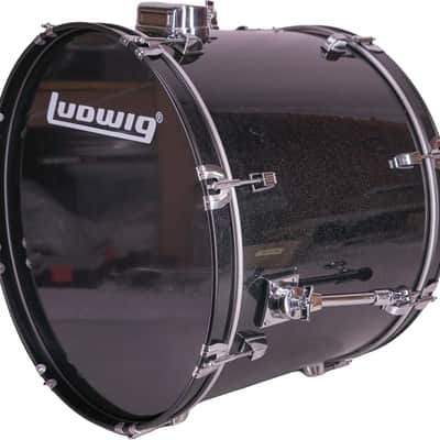 Ludwig BackBeat 22'' x 16'' Bass Drum - Black Sparkle image 2