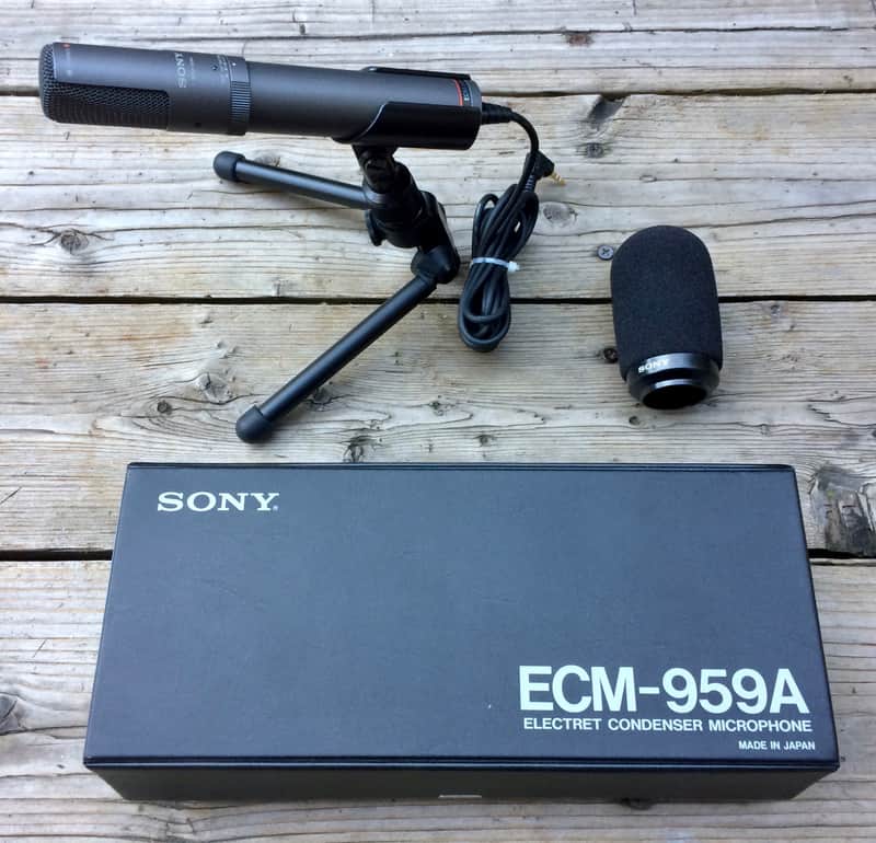 Sony ECM-959A Electret Condenser Stereo Microphone | Reverb