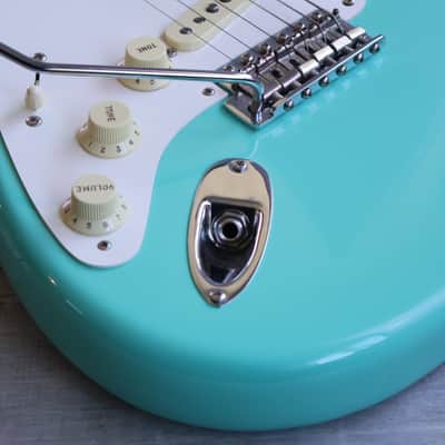 2022 Fender USA American Vintage II 1957 LH Left Handed Stratocaster (Sea Foam Green) image 3