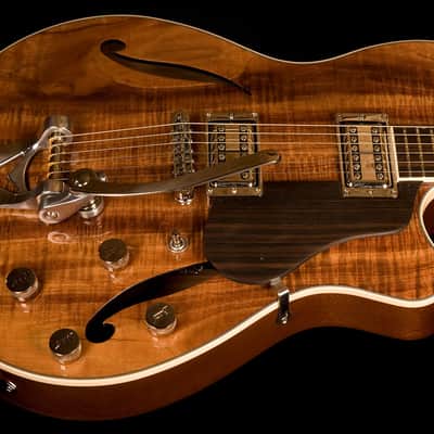 Cp Thornton Custom Hollow Improv Country Gentleman, Koa, Stunning, flawless 2012 ?? Koa top image 5