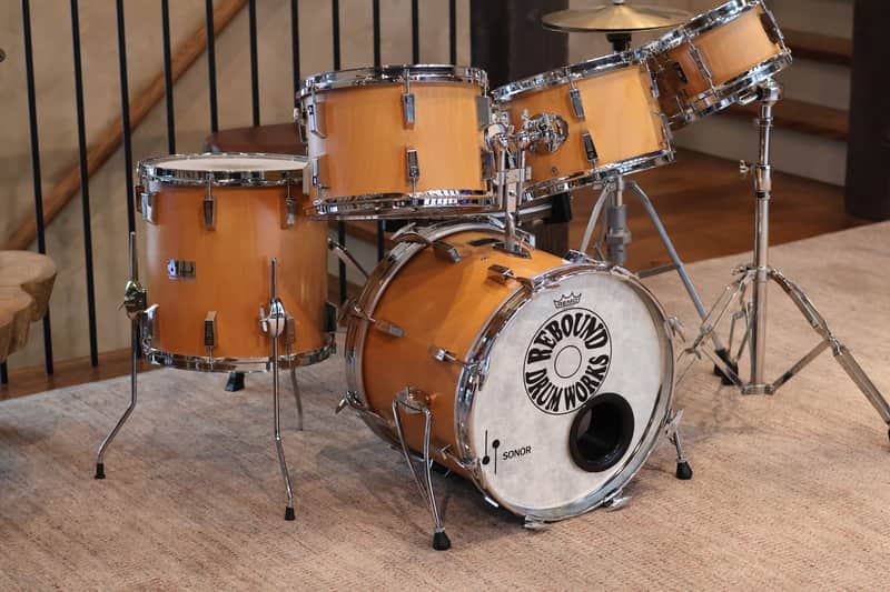 Sonor Super Champion / Phonic 1975-77 - Natural Beech image 1