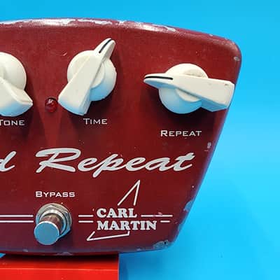 Carl Martin Red Repeat Digital Delay Vintage Series Guitar Effect Pedal Bass image 3