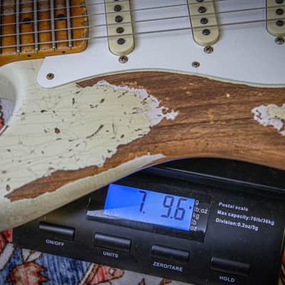 FENDER USA Custom Shop '56 Reissue Stratocaster Ltd Super Hvy Relic "Ivory" (2023) image 24