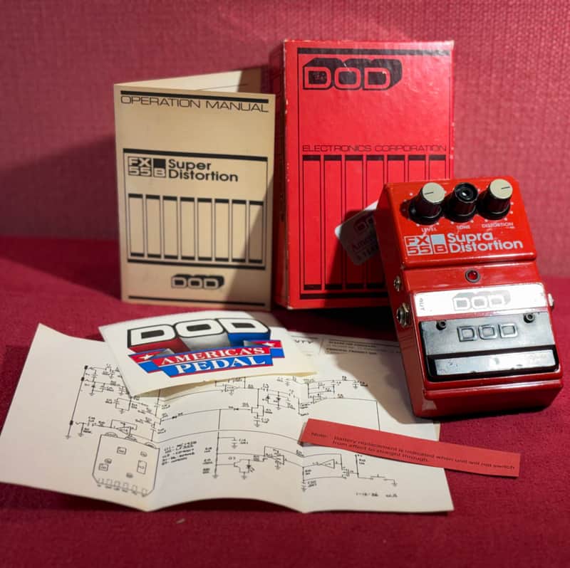 DOD Supra Distortion FX55-B image 1
