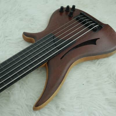 Price drop! Tune WB6 Fretless Natural image 11