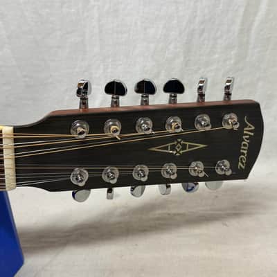 Alvarez AD60-12CE 12-string Acoustic Guitar with Case image 8