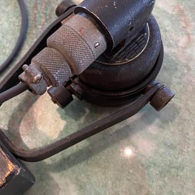 Western Electric D-95921 - 618A - SERVICED w/ XLR Connector - Sounds Amazing! - The First Ever Dynamic Microphone - 1930s image 5