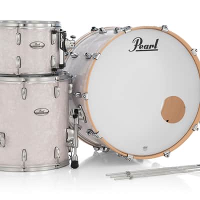 Pearl PMX Professional Series 3-Piece Drum Shell Pack 24/16/13 White Marine Pearl image 6