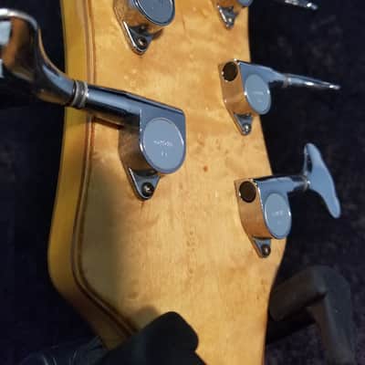 Alembic  Distallate 5 Bass - 1987 Natural - Birds Eye Maple - image 11