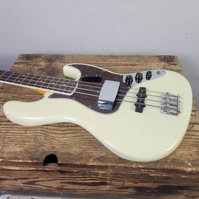 2022 Fender American Vintage II 1966 Jazz Bass - Olympic White With OHSC image 7