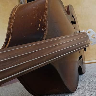 Kay C-1 Upright Bass 1953, very nice, with Realist PU, bow, bag image 6