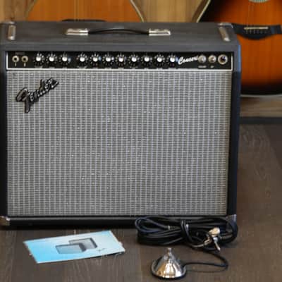 Fender Concert 2-Channel 60-Watt 1x12" Guitar Combo 1981 - Black + Footswitch -Jensen P12n image 7