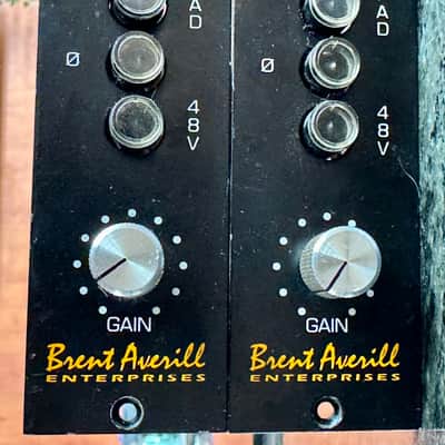 2 x 70's Vintage API 312 racked by Brent Averill in the 90's image 8