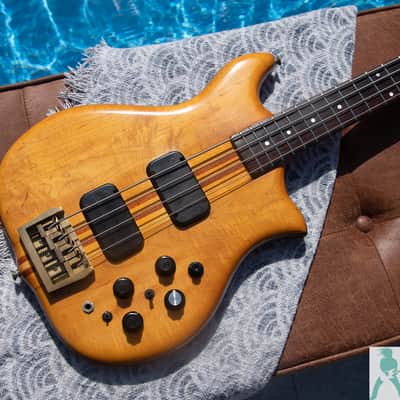Early 1980's Kawai FIIB / F-IIB - Thump Master Supreme Alembic Copy - Made in Japan - Pro Set Up w Perfect Frets/Action/Intonation! - Demo Video image 3