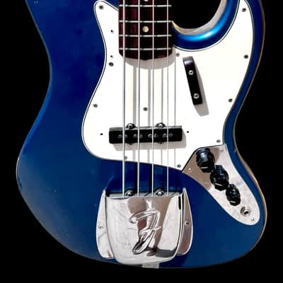 Fender Jazz bass 1965 / Lake Placid Blue image 2
