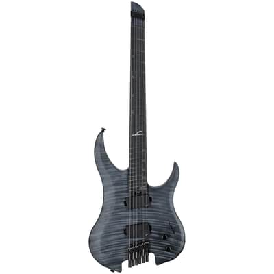 Legator G6FSS Ghost 6 Super Shred Electric Guitar, Black Flame Maple image 4