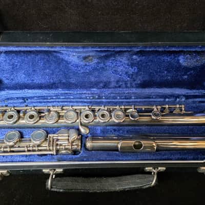 Armstrong 303B Step-Up Model Open-Hole Flute with B Foot Joint, Inline G 2010s - Silver-Plated image 2