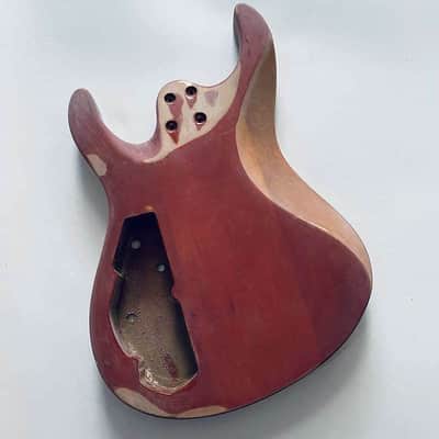 Green Burst Guitar Tiger Maple Top Mahogany Body image 7