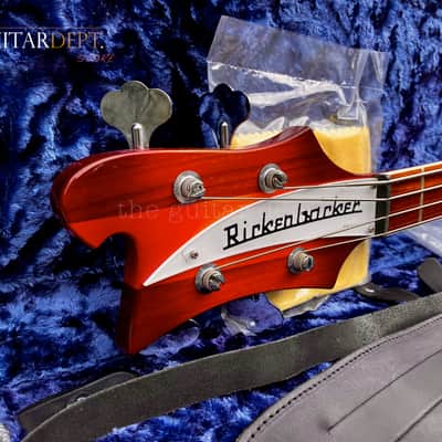 ♚MINT♚ULTRA RARE♚2012 Rickenbacker 4003 Stereo Bass♚ LUSH FIREGLO ♚ LEFT HANDED ♚GEM image 21