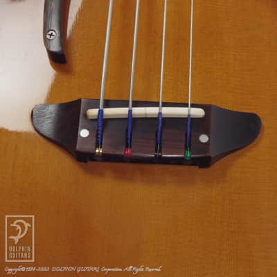 Yamaha APX-B12F (Acoustic Bass) 1990s - Sunburst image 9