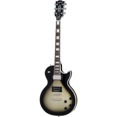 Epiphone Adam Jones 1979 Les Paul Custom Electric Guitar - Antique Silverburst image 2