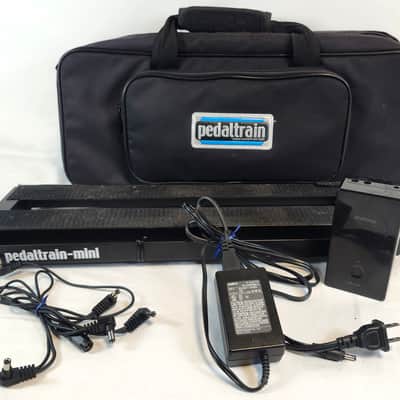 Pedaltrain Mini + Soft Case w/Sanyo Eneloop KBC-9V3U Pedal Juice Rechargeable Power Supply image 1