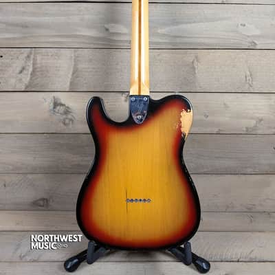 1973 Fender Telecaster Custom 3-Color Sunburst image 5