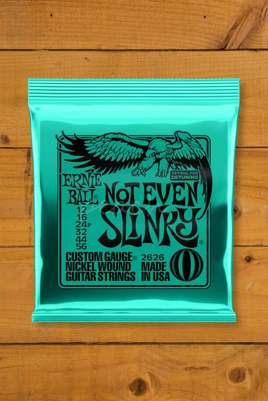 Ernie Ball Not Even Slinky Nickel Wound Electric Guitar Strings - 12-56 image 1