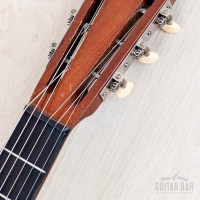 1931 National Sears, Roebuck & Co. Duolian Vintage Single Cone Resonator Frosted Duco w/ Case image 4