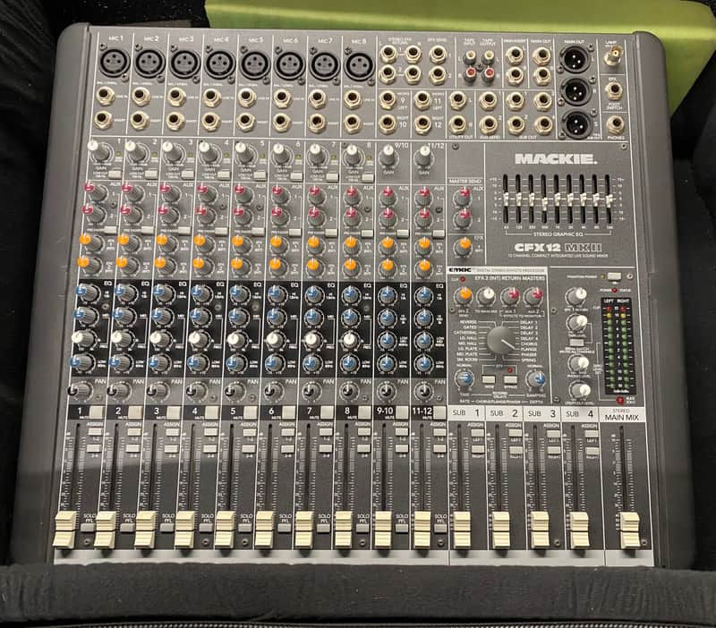 Mackie CFX12 MKII 12-Channel Compact Integrated Live Sound