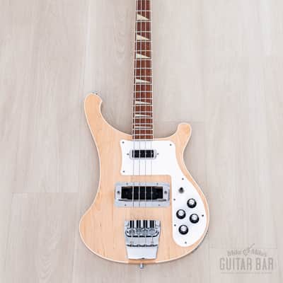 2002 Rickenbacker 4003 Neck Through Bass Mapleglo w/ Case, Paperwork image 2