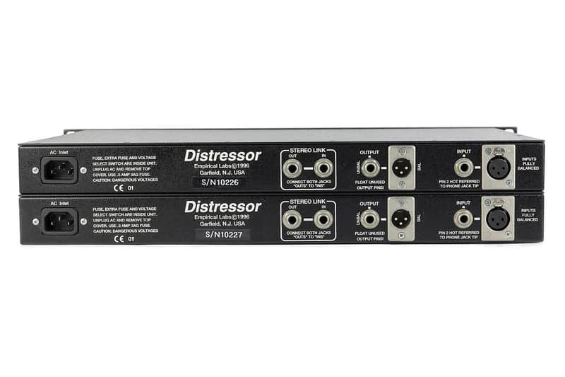 Empirical Labs EL8-XS Distressor Stereo Pair with British Mode and