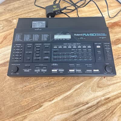 Roland RA-50 Real Time Arranger 1980's - Black
