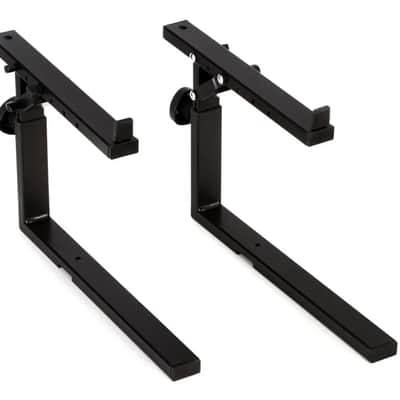 K&M 18820 Omega Pro Keyboard Stand + Second Tier, Third Tier, Table Top, Cable Organizer, Laptop Holder, Universal Holder, Adapter, Extension Rod, Boom Arm + more image 4