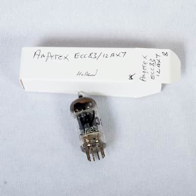 Vintage Amperex ECC83 / 12AX7 Preamp Tube – Made in Holland – Tests Good image 1