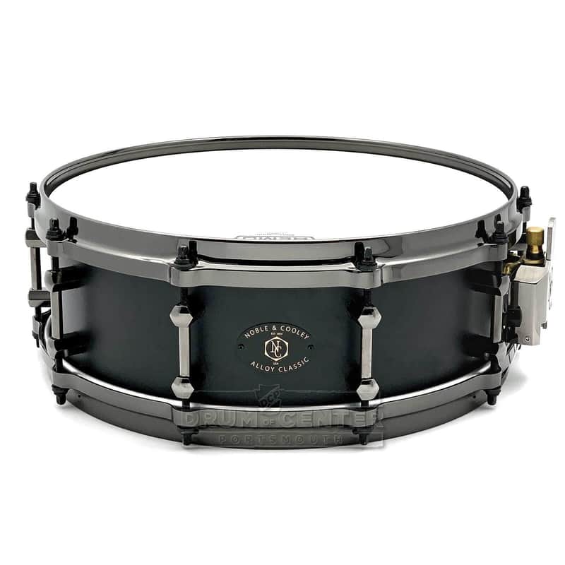 Noble & Cooley Alloy Classic Snare Drum 14x4.75 Black w/Die Cast Hoops image 1
