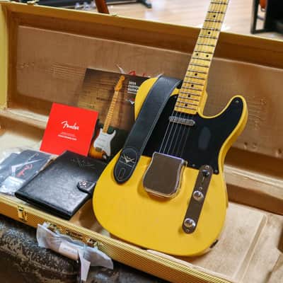 Fender Custom Shop Telecaster 1954 Journeyman Relic - Maple Fingerboard, Aged Nocaster Blonde image 18