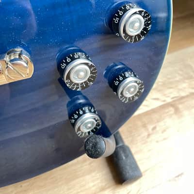 Epiphone Les Paul Ultra III 2011 - 2019 - Midnight Sapphire - Modified image 3