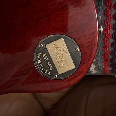 Gibson Custom Shop Les Paul Standard 58 VOS 2017 - Plain top cherry sunburst image 13