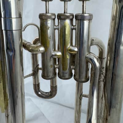 Yamaha YEP-201S Standard Euphonium 2000s - Silver-Plated image 10