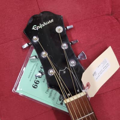 Epiphone NO-180 Jumbo Acoustic MIJ - Natural image 15